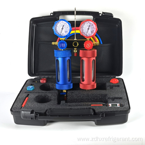 R1234YF HVAC A/C Manifold Gauge Set